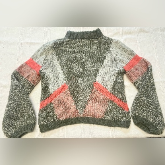 Maiami Tweedy Mohair Sweater - Picture 1 of 7